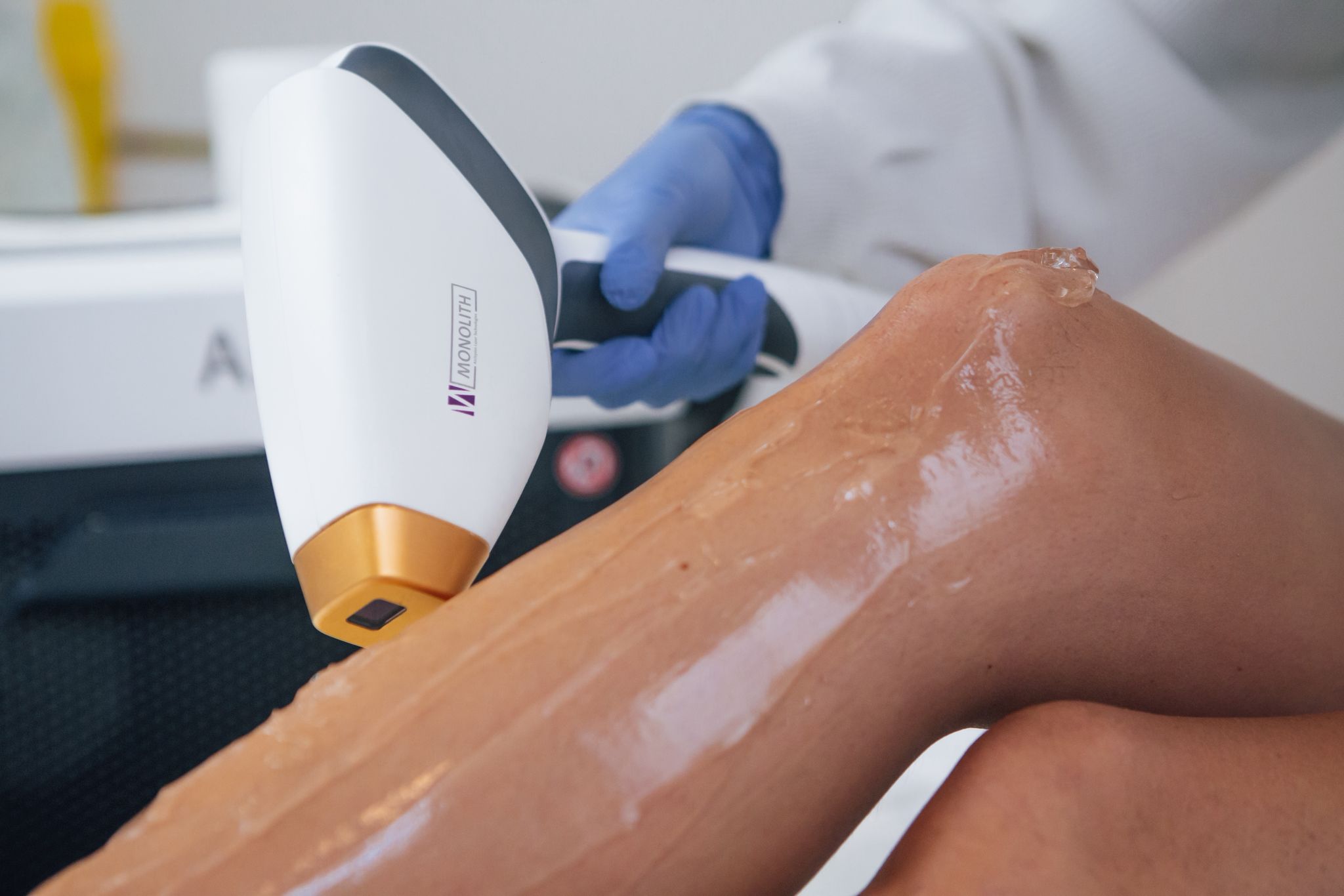 Behandlung mit Diodenlaser